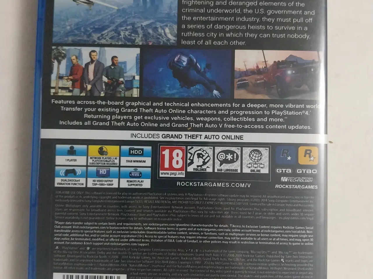 Billede 2 - PS4 Grand theft auto five 