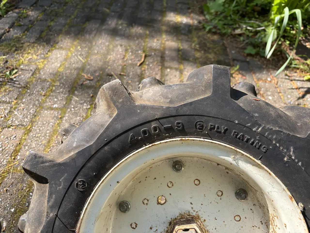 Billede 2 - Hjul til Honda fræser