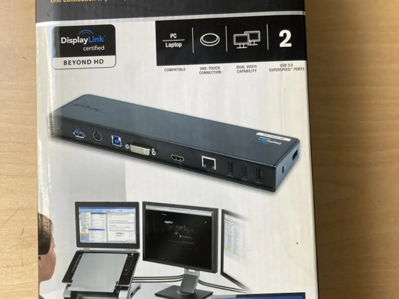Billede 1 - USB 3.0 superspeed dual video docking station