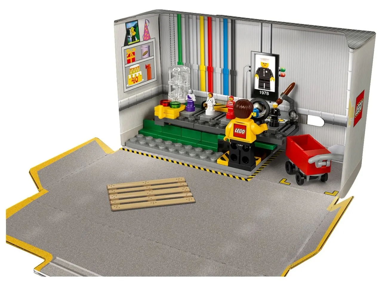 Billede 4 - LEGO-Fabrik af minifigurer 5005358