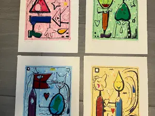 Grafik/litografier af Jes Nordby