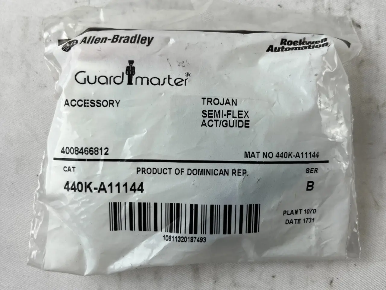 Billede 3 - Allen-Bradley 440K-A11144 Guardmaster Trojan Guide