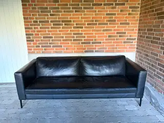 Flot lædersofa i god kvalitet