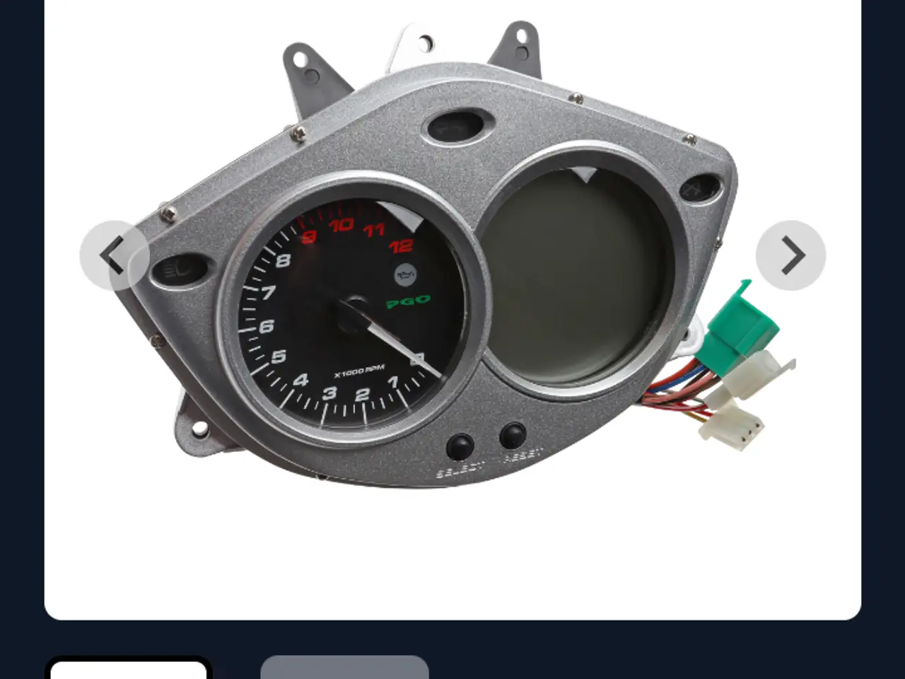 Billede 5 - Originalt speedometer til pgo g-max sælges