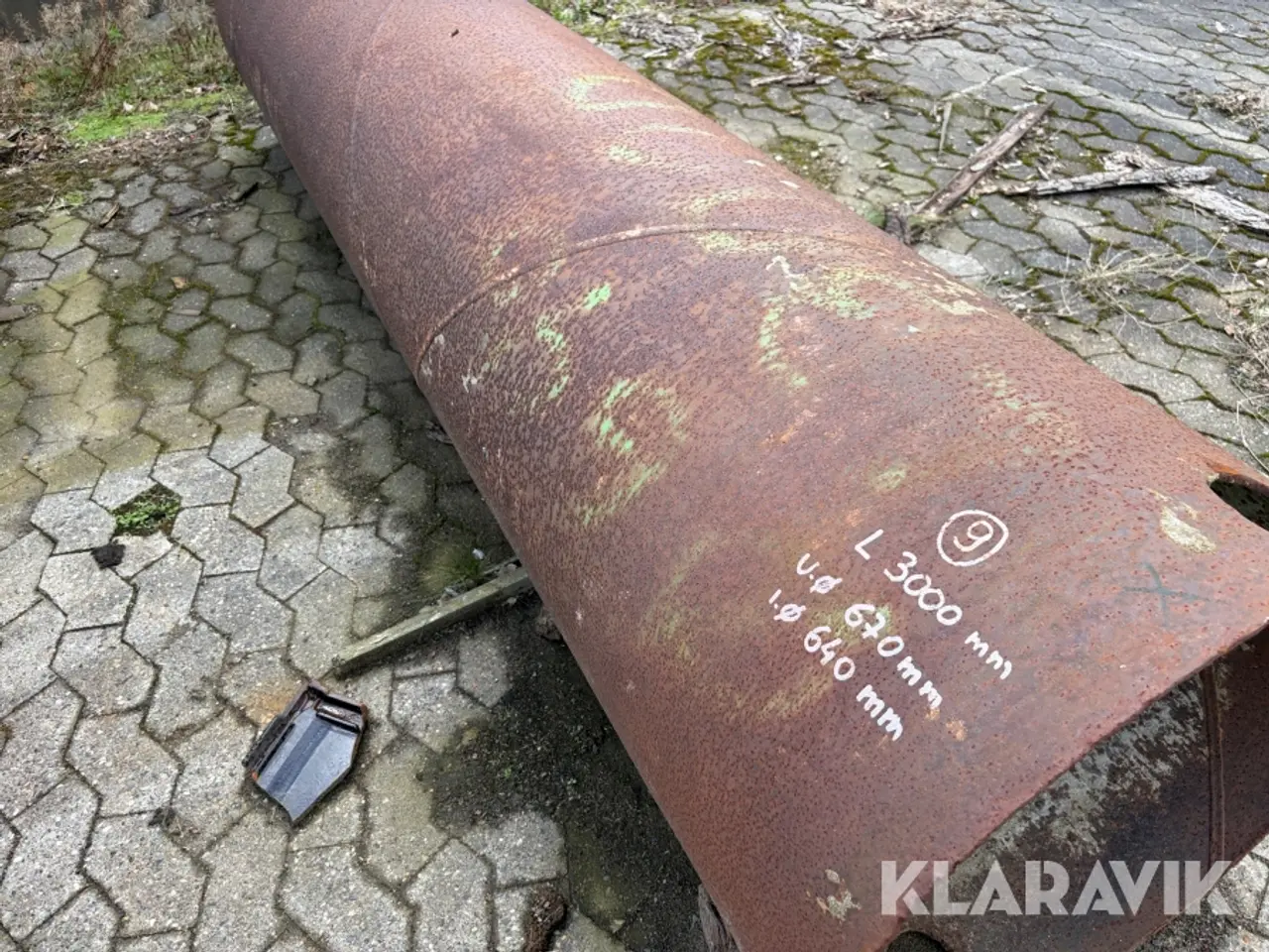 Billede 11 - Casing jern rør 3000x670mm 1 styk