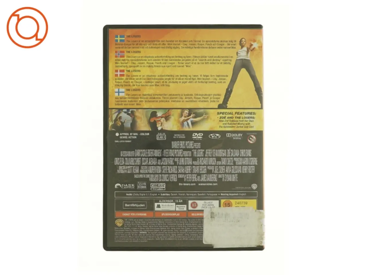 Billede 3 - The losers fra dvd