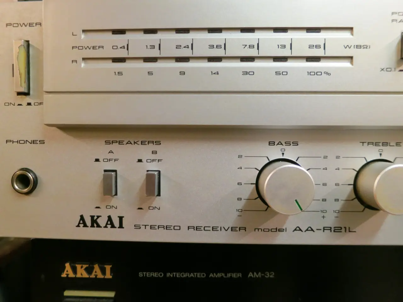 Billede 2 - VINTAGE AKAI AA-R21L FM RECIEVER