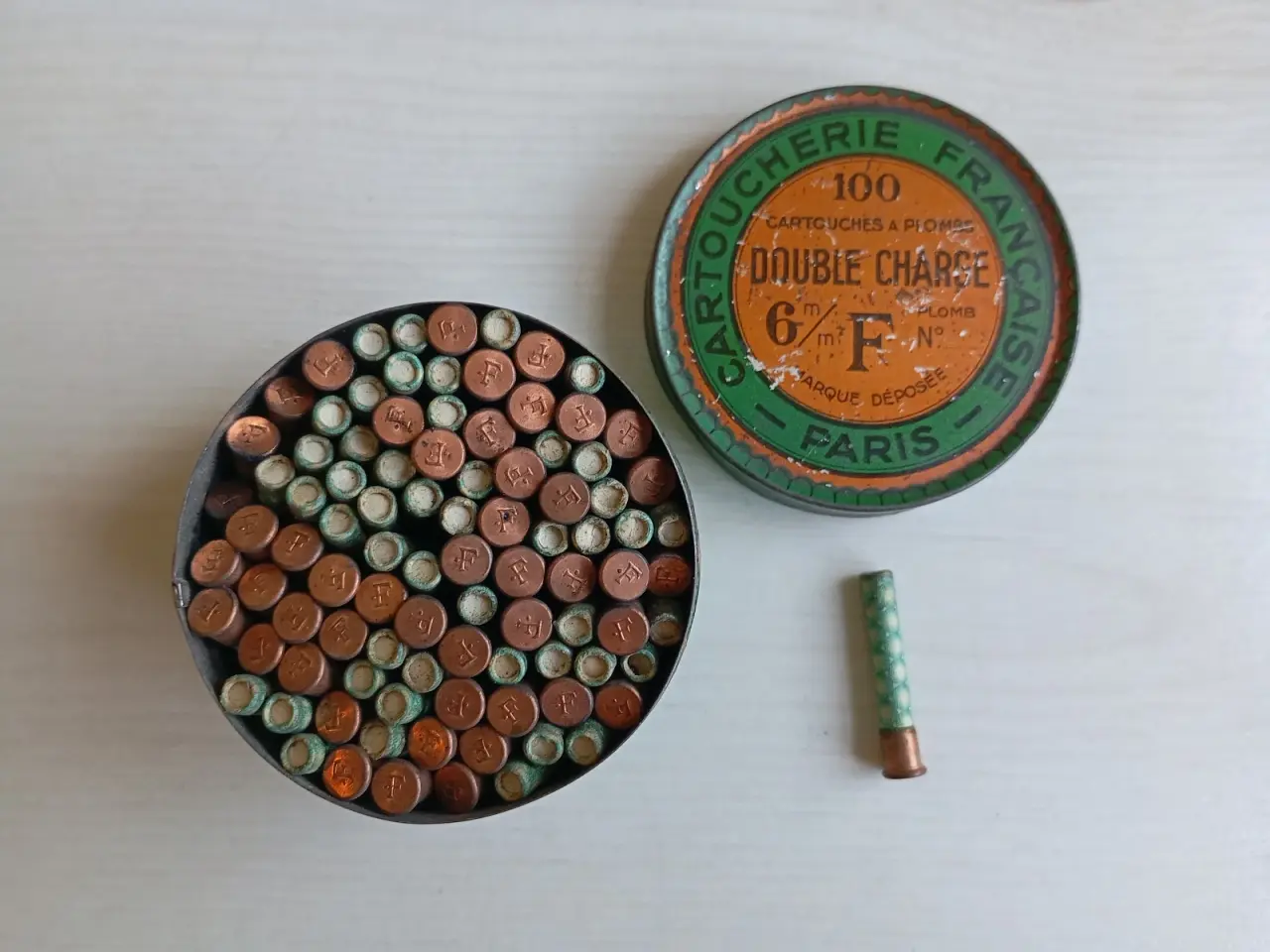 Billede 1 - Samlerobjekt. 6 mm salonriffel patroner