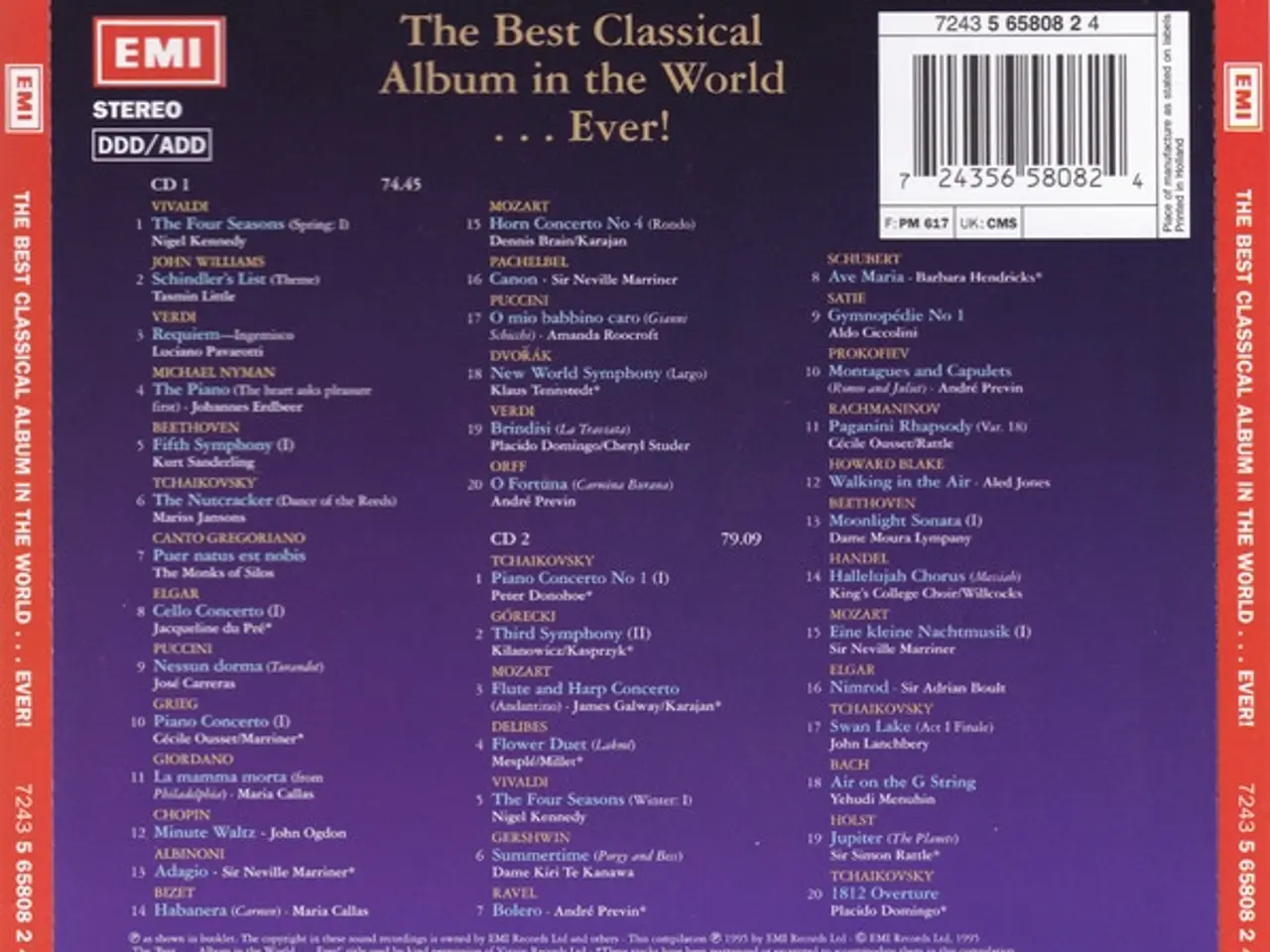 Billede 2 - Diverse kunstnere – The Best Classical… – 2CD
