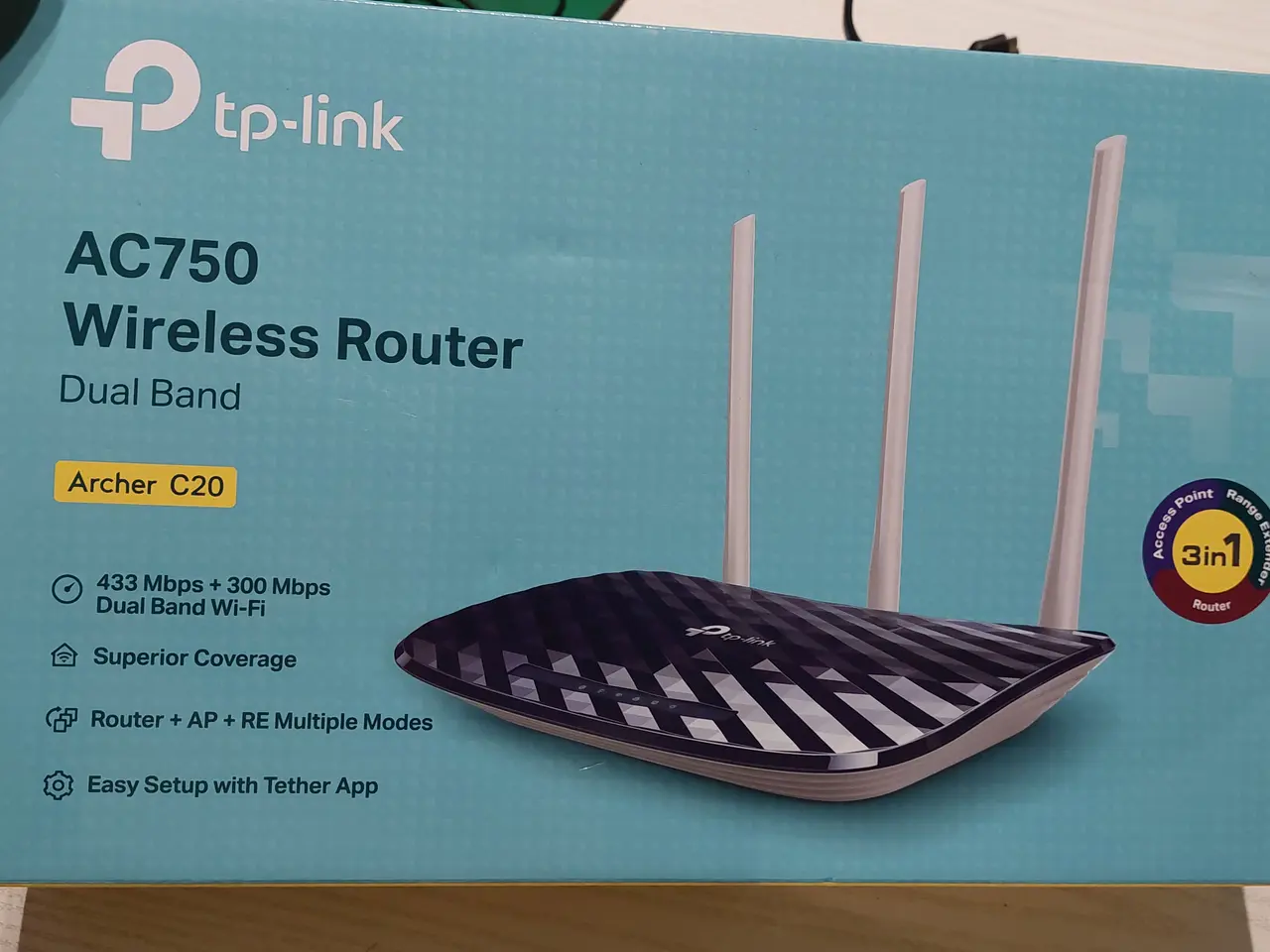 Billede 4 - Wi-Fi router TP-Link AC750 dual-band