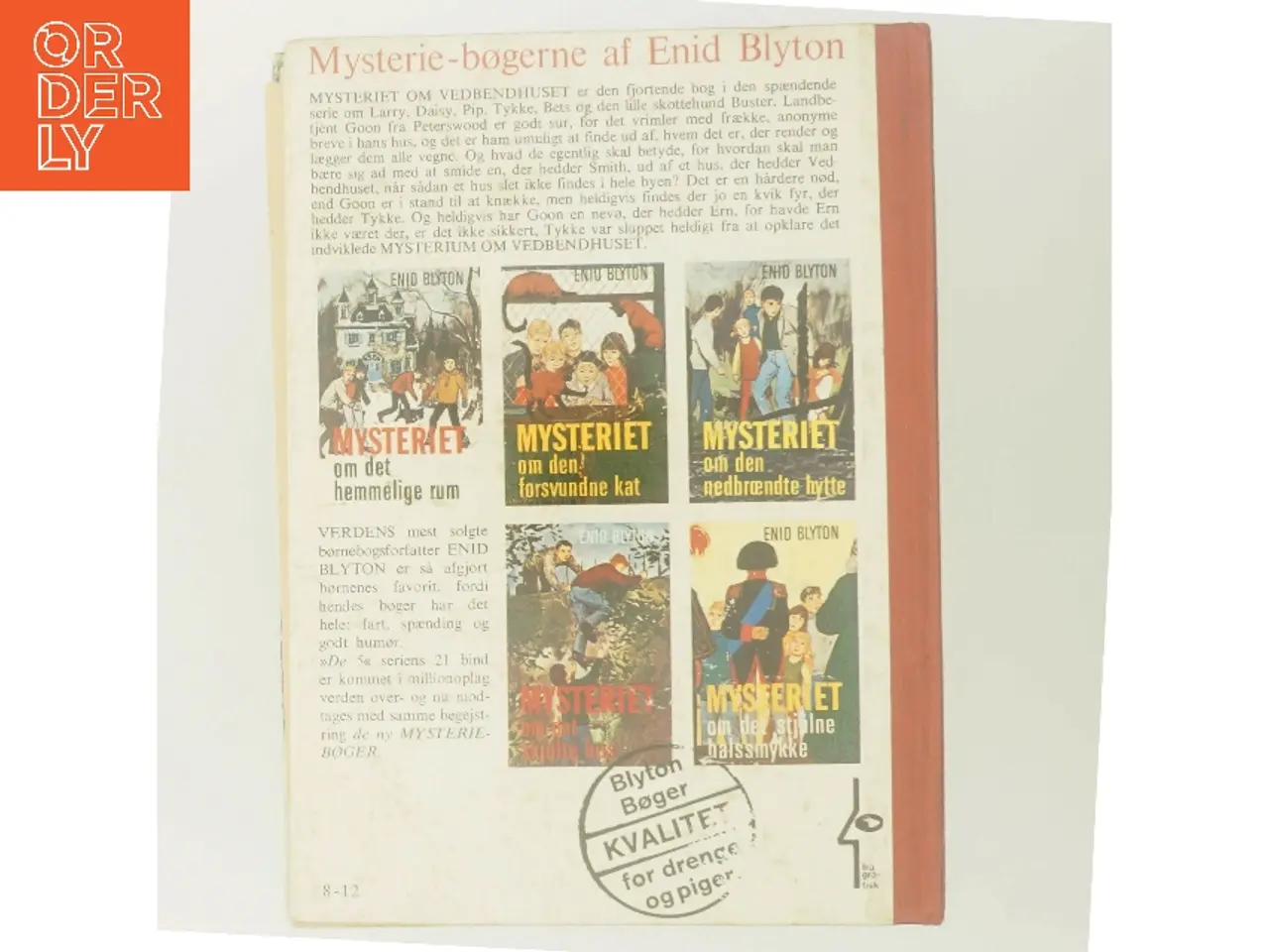 Billede 3 - Mysteriet om vedbendhuset af Enid Blyton (Bog)