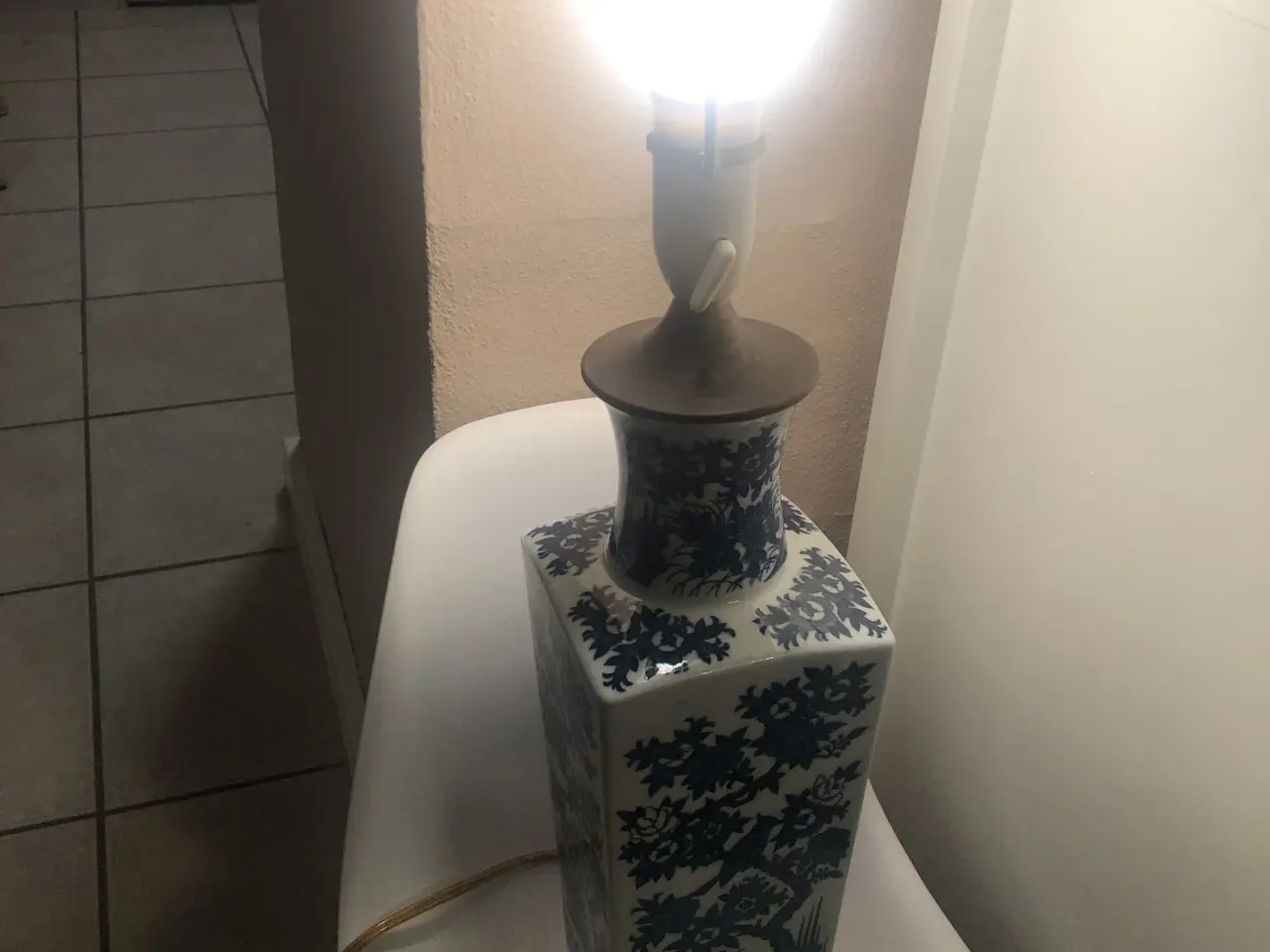 Billede 4 - Ældre japansk bordlampe