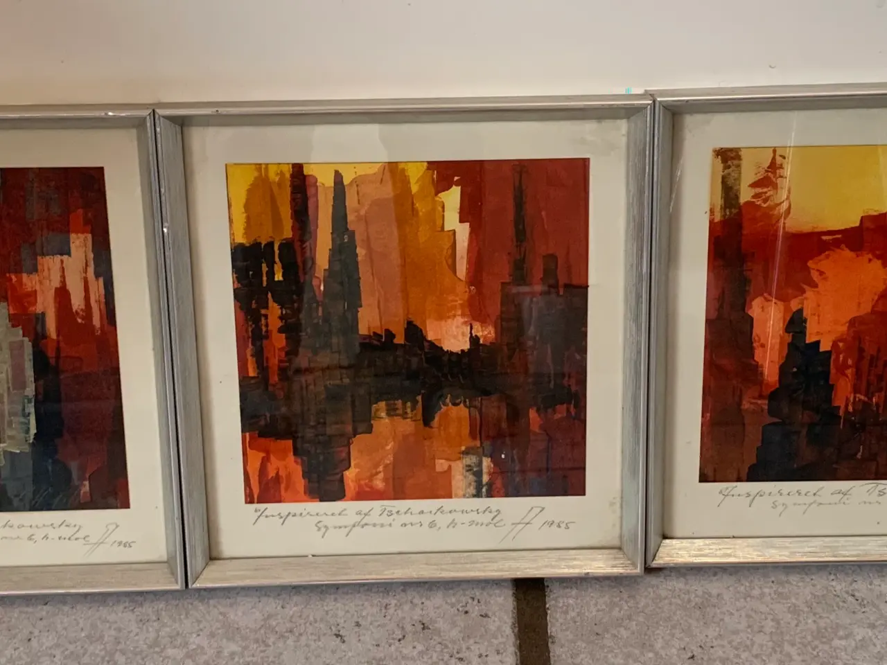 Billede 4 - Arp-Hansen Grafisk tryk - indrammet