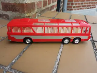 Gammel retro Legetøjsbus ca. 27-28cm