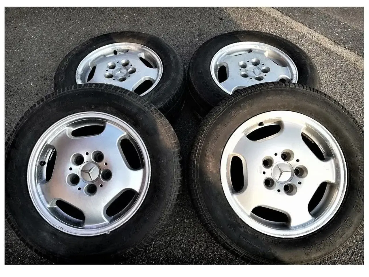 Billede 2 - 5x112 15" ET37 Mercedes fælge