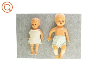 Babydukker med tøj (2 stk)