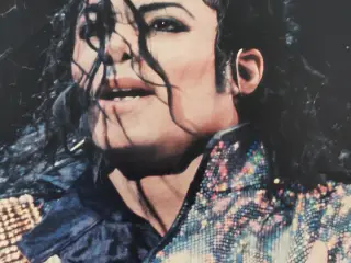 Tour plakat med Michael Jackson 