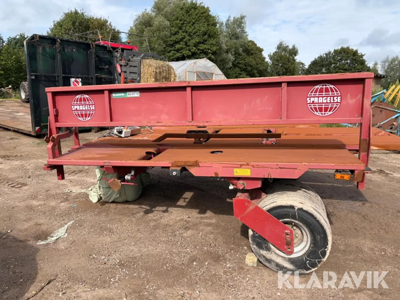Billede 8 - Ballevogn Spragelse S25 med hydrauliske sider og vægt