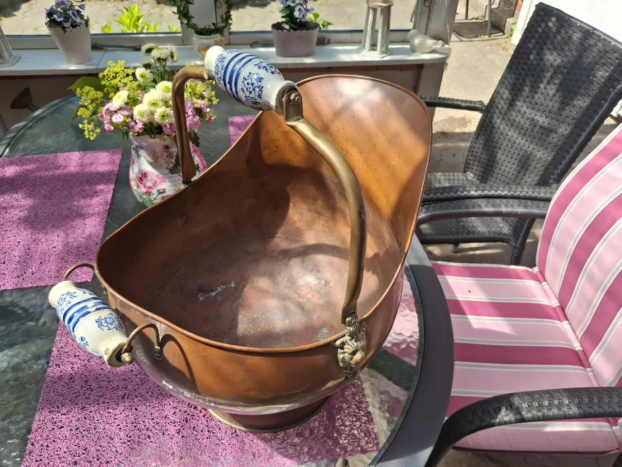 Billede 2 - Kobber spand 
