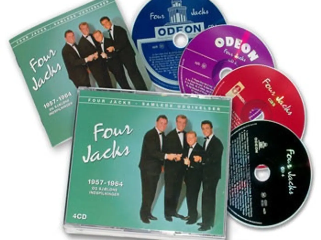Billede 2 - Four Jacks – Samlede Udgivelser 1957 – 4CD