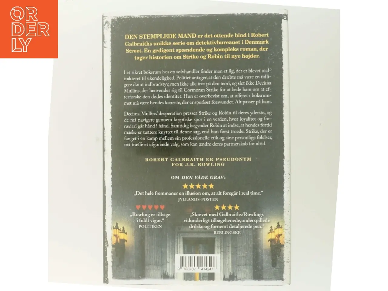 Billede 3 - Den stemplede mand af Robert Galbraith (Bog)