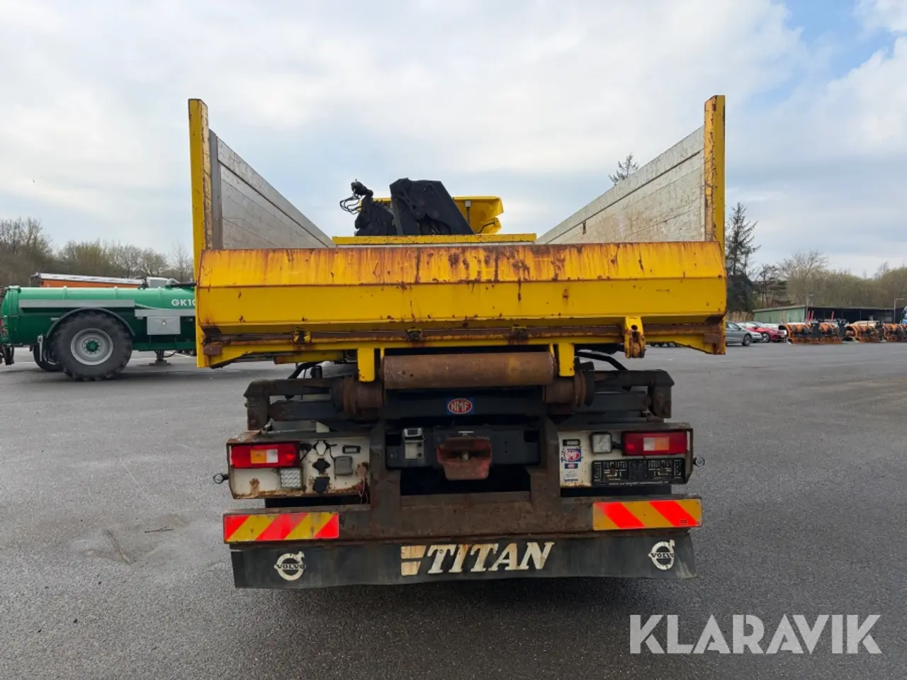 Billede 4 - Lastbil Volvo FM 420 med kran 19,2 tonsmeter