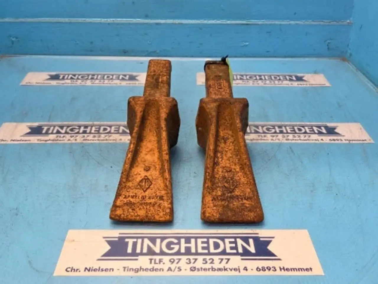 Billede 1 - Hydrema 806 Tænder til Grabbe Sæt 2 Stk 548023