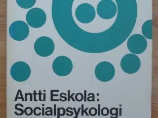 Socialpsykologi af Antti Eskola