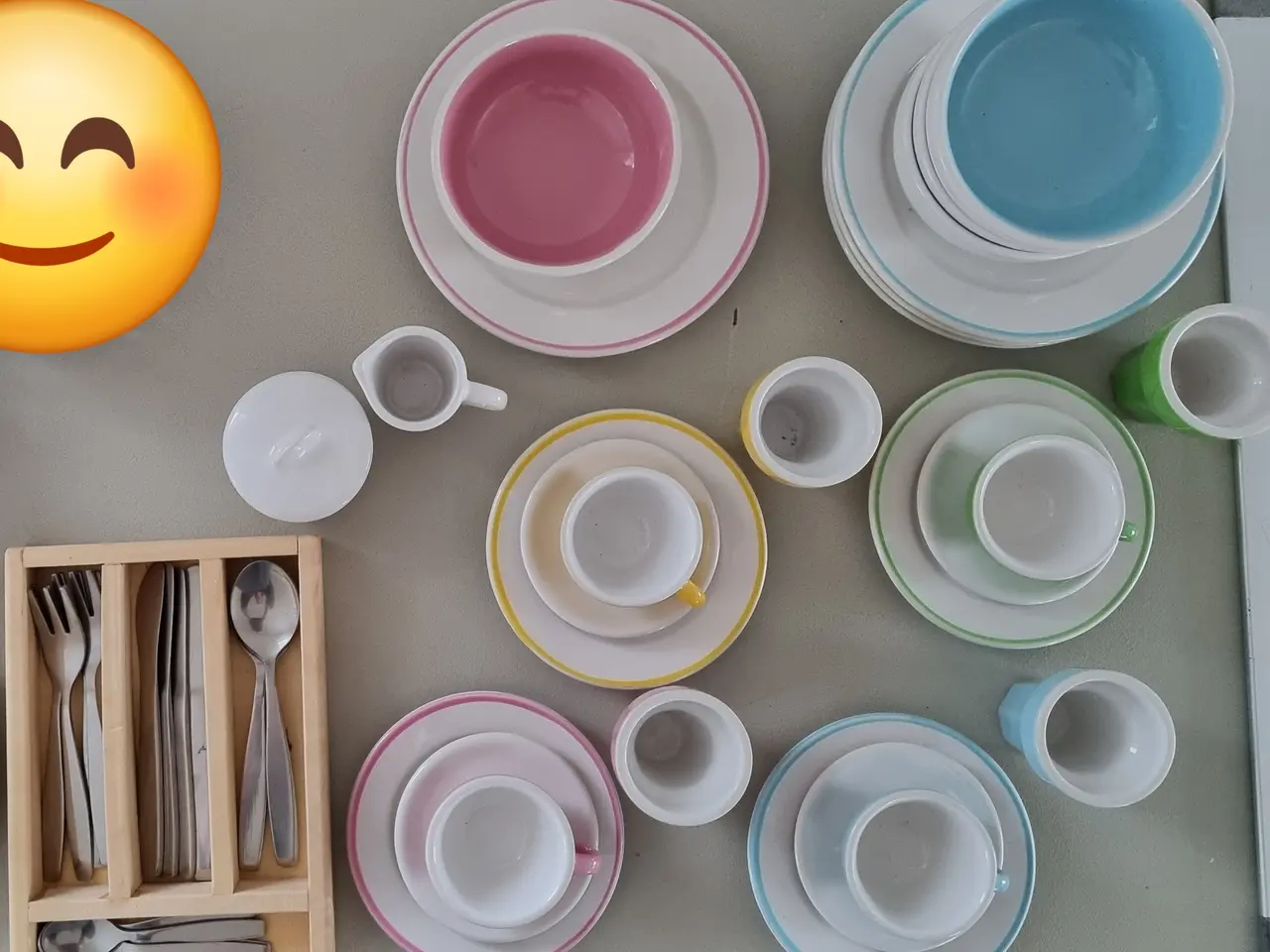 Billede 2 - Ikea kaffe og spisestel