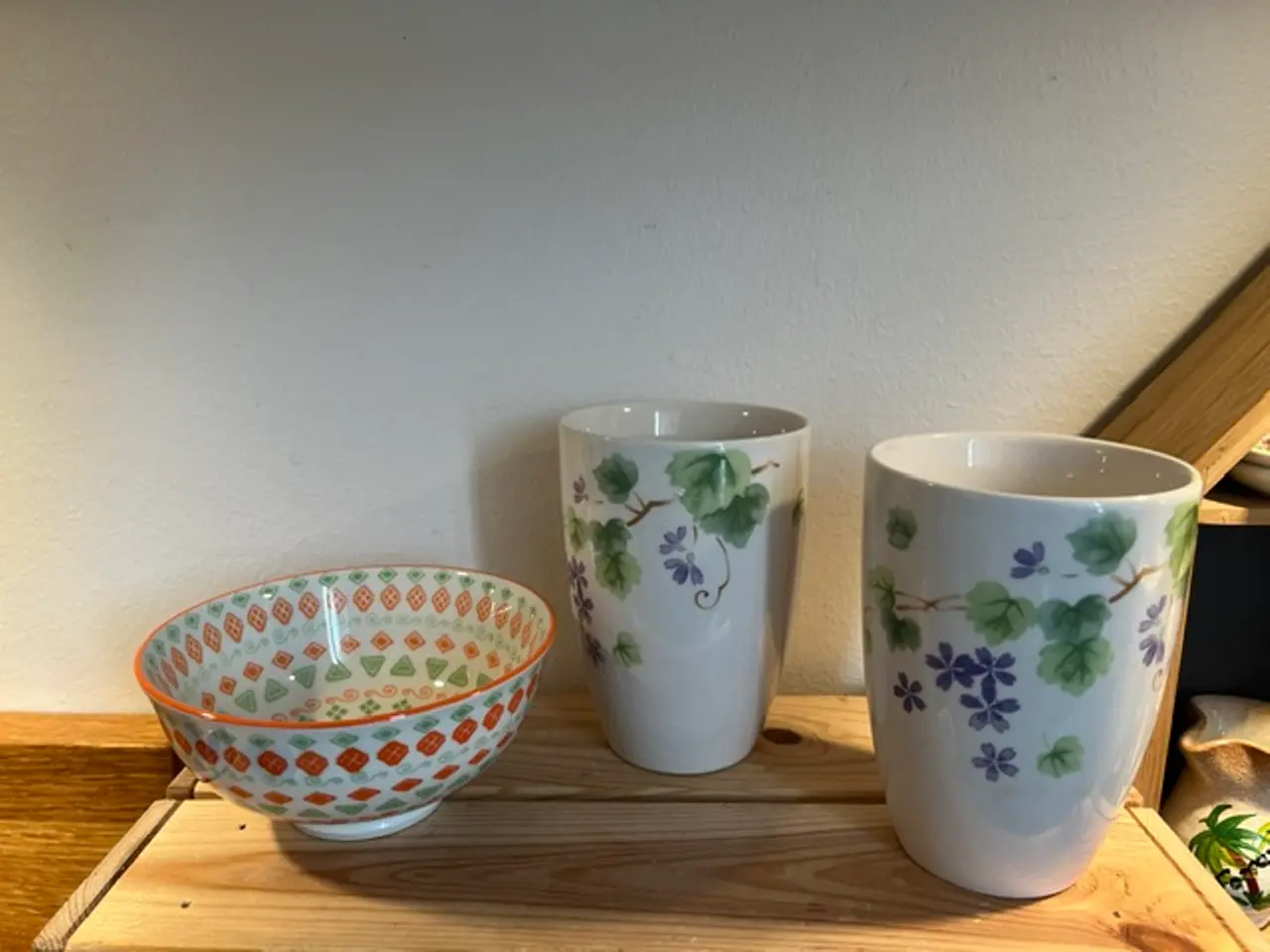 Billede 1 - Cosy & Trendy skål + 2 Ronald krus