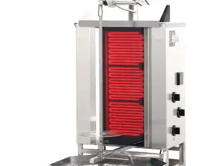 Kebab & Shawarma grill til el – 40 kg kød