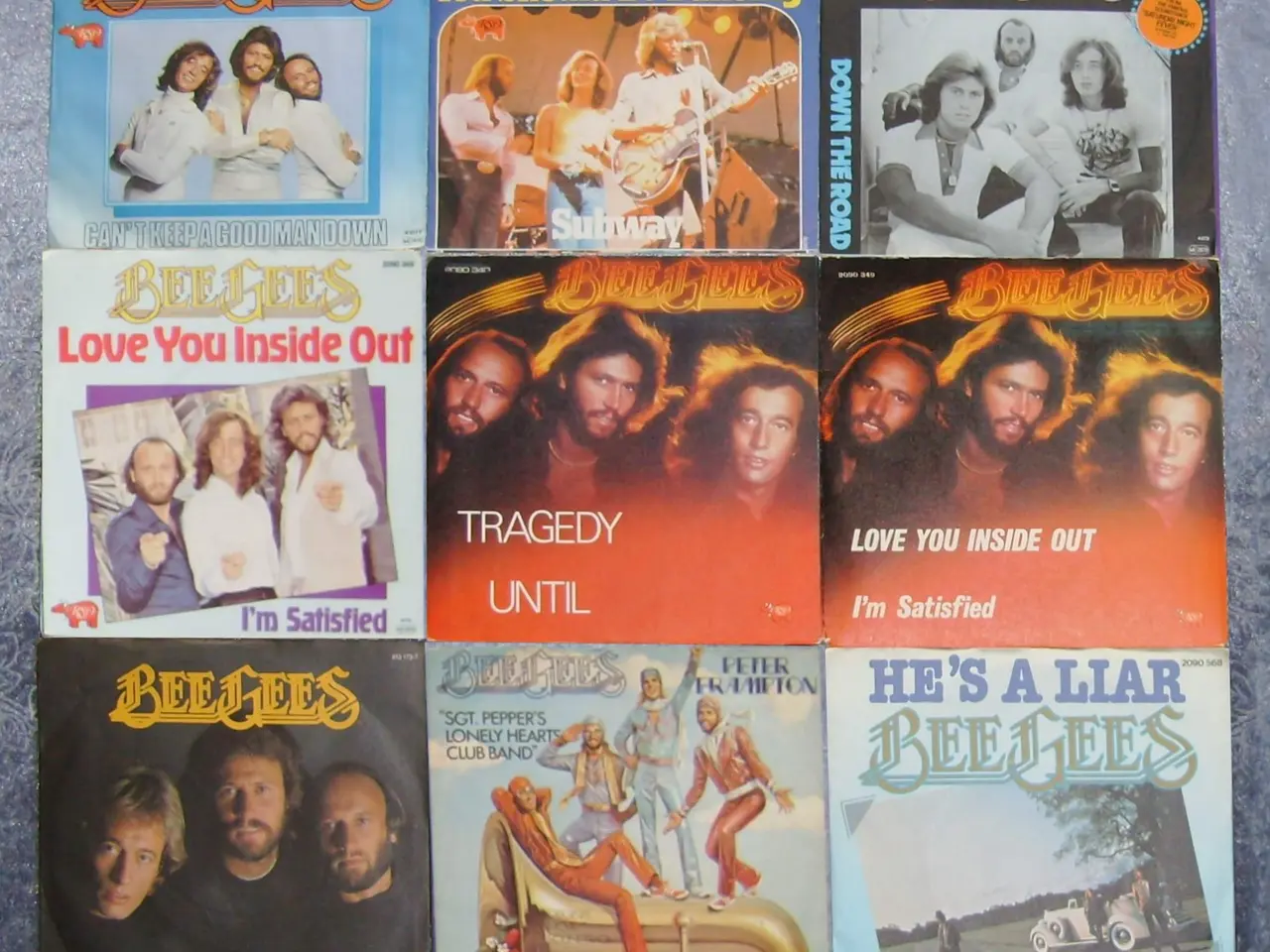 Billede 1 - Bee Gees singler 1976-1983