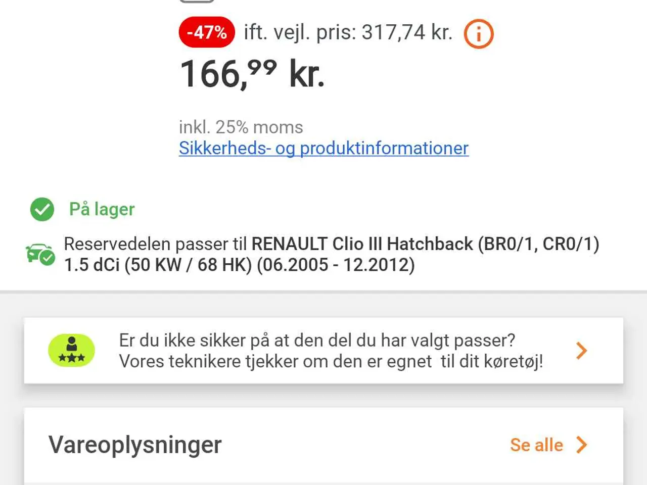 Billede 6 - Renault Clio 3 1.5 dci nedsat nypris 