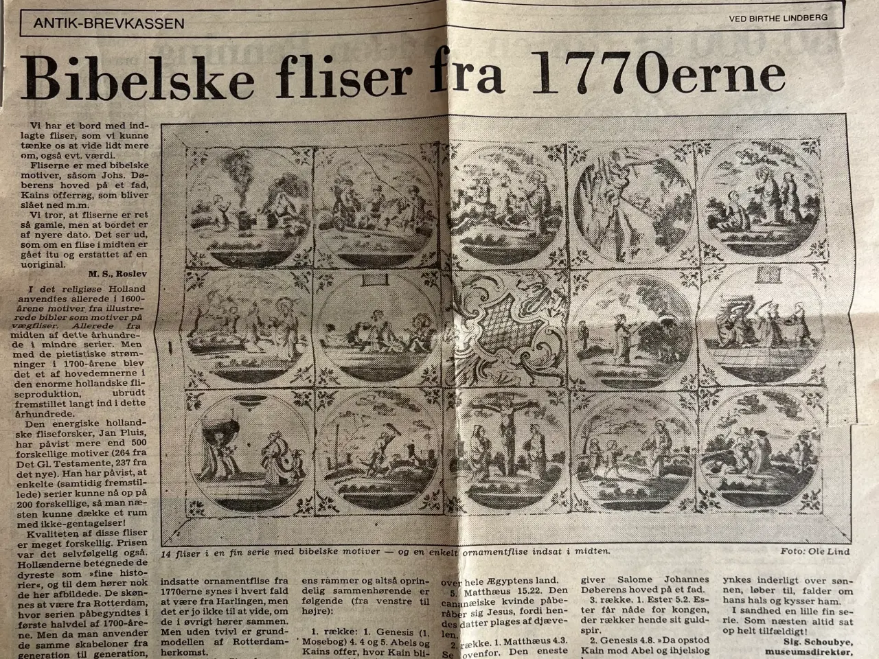 Billede 7 - Hollandske kakler med religiøse motiver