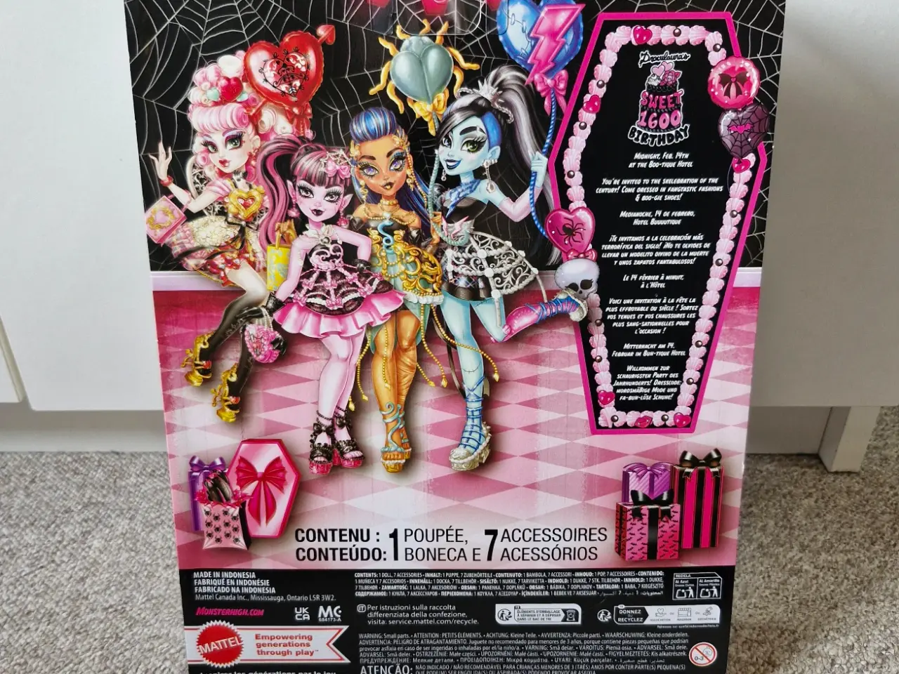 Billede 2 - Monster High, Scary Sweet Birthday, Cleo de Nile