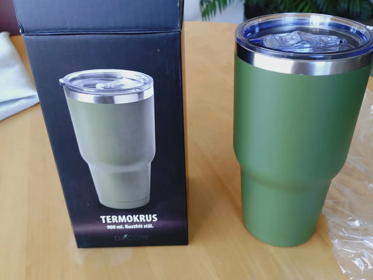 Billede 1 - Thermokrus 900 ml armygrøn FEJLKØB