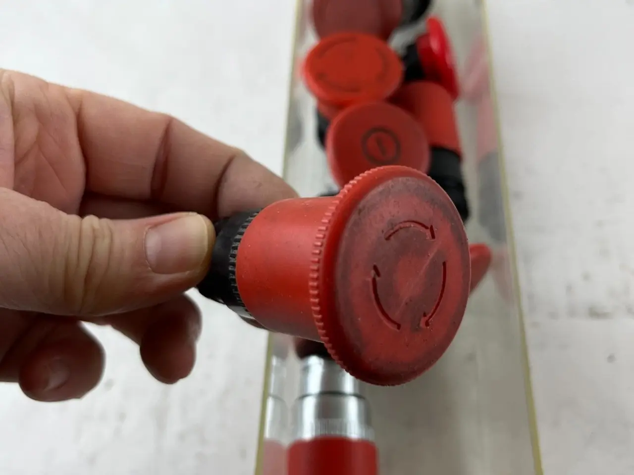 Billede 8 - Emergency Stop Push Button Switches 22 Mm Red