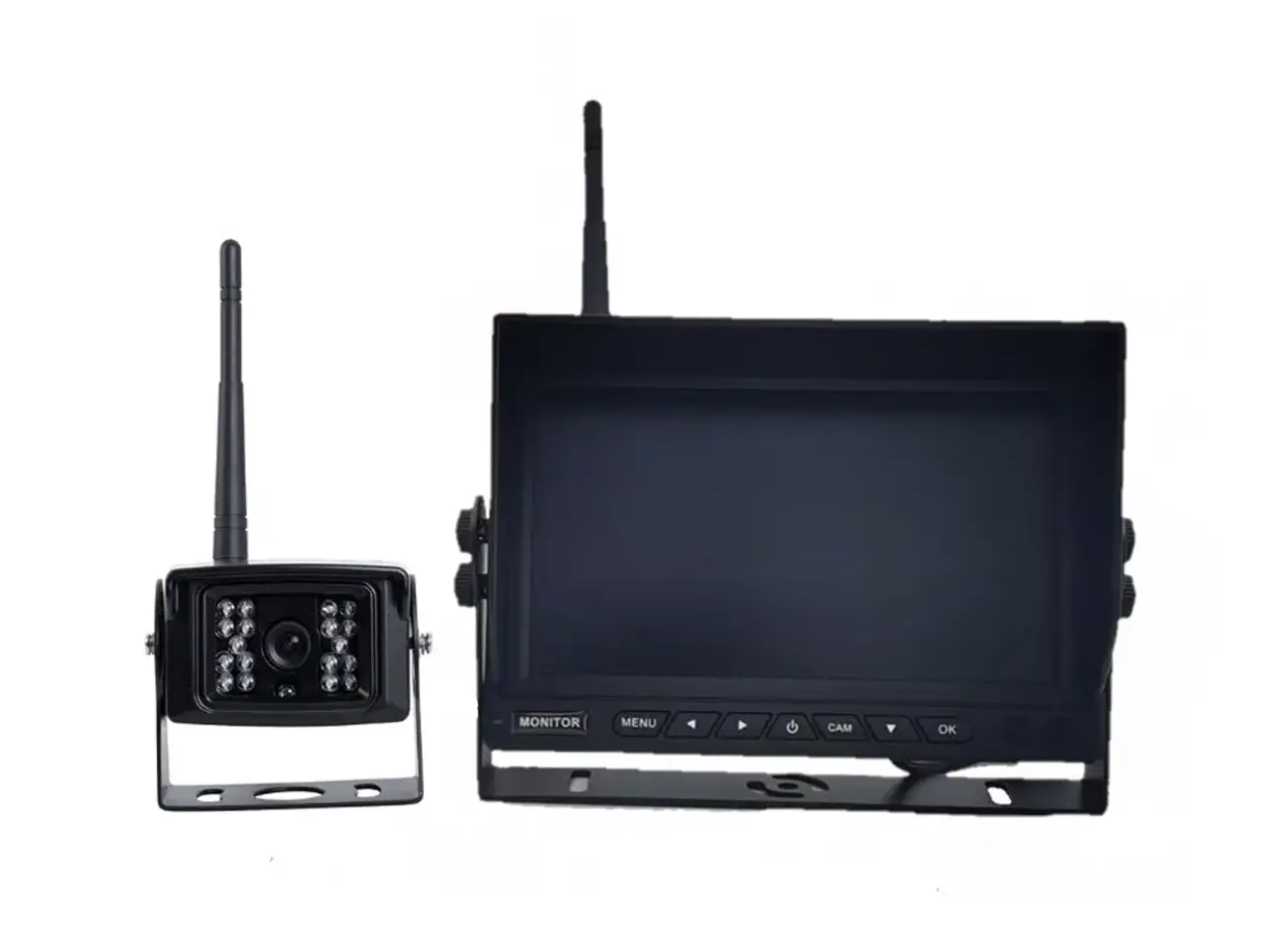 Billede 1 - Kamerasæt 7" Digi 7600 trådløst m 2 kam