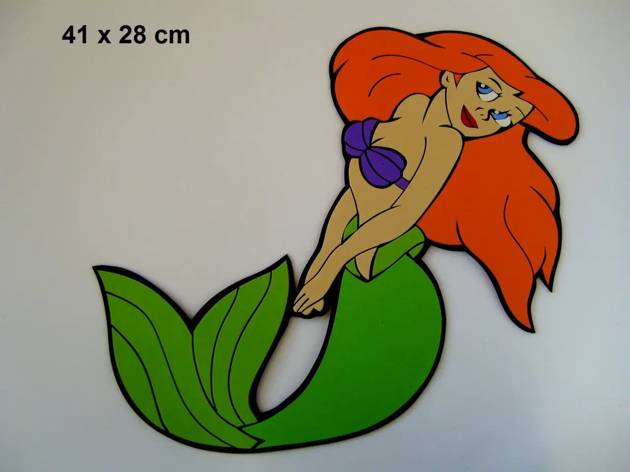 Billede 1 - Mosgummefigurer til børneværelset - Ariel, Barbie 