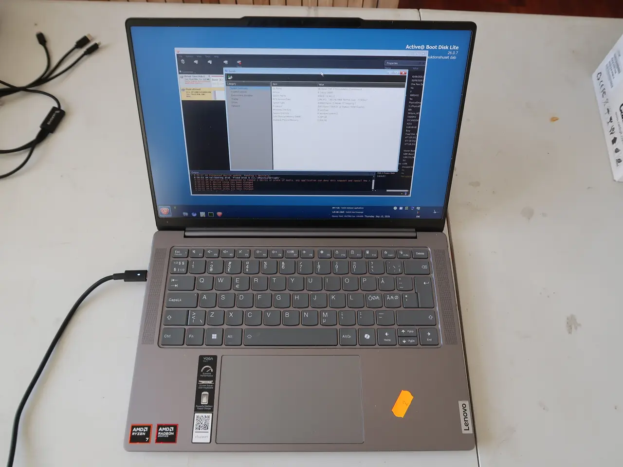 Billede 1 - Bærbar computer LENOVO YOGA Pro 7
