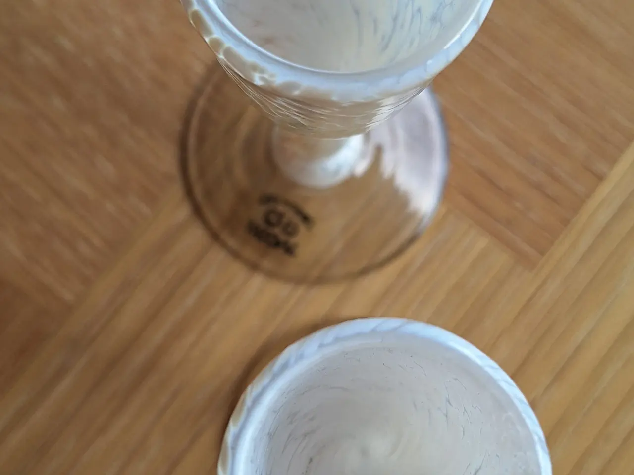 Billede 4 - Mundblæst snapseglas 