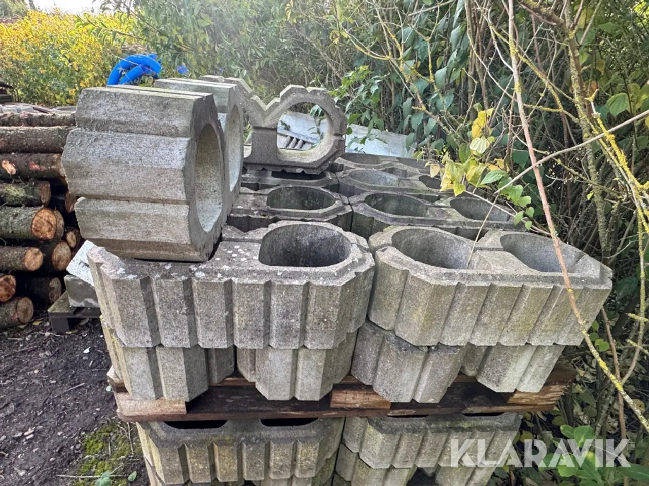 Billede 9 - Beton græsarmeringssten 50 styks