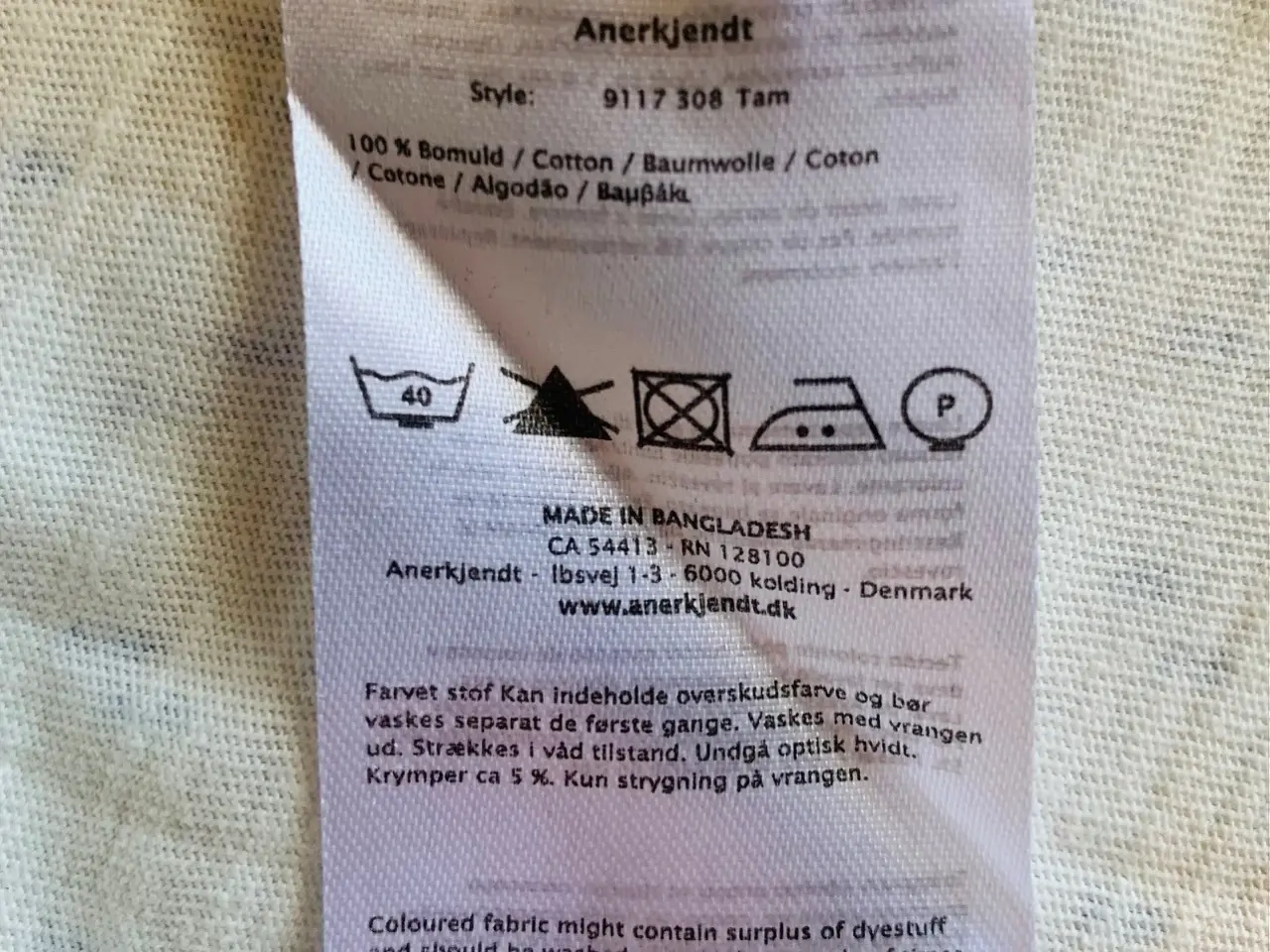 Billede 3 - Anerjkendt t-shirt (Str. M)