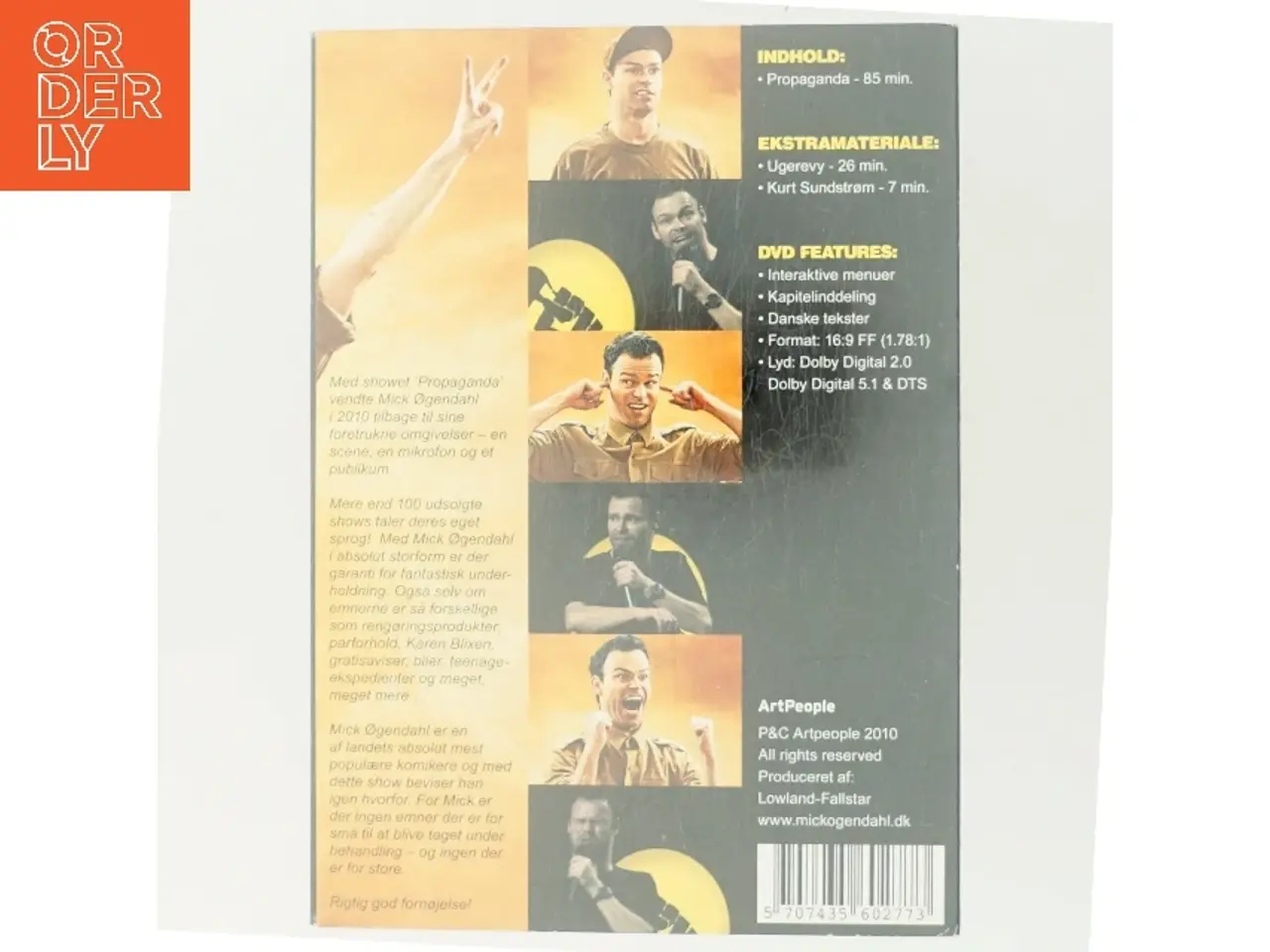 Billede 3 - Propaganda                            <span class="label label-blank pull-right"<1. udgave</span< med Mick Øgendahl (DVD)