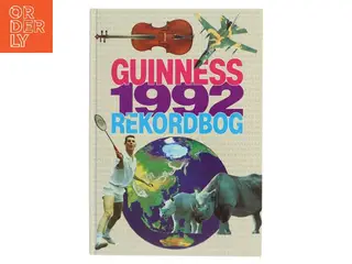 Guinness rekordbog 1992 af Guinness World Records (Bog)