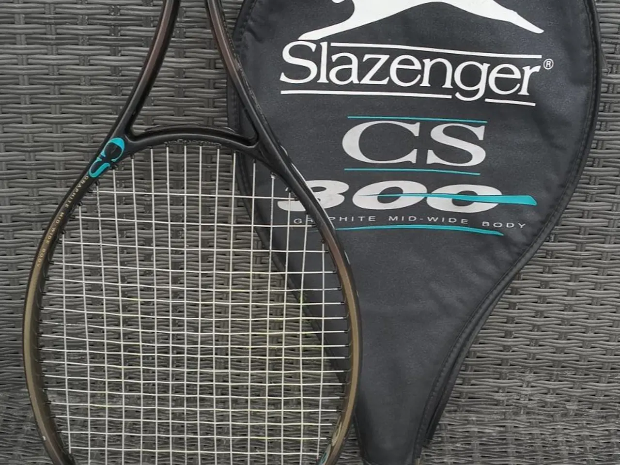 Billede 1 - SLAZENGER CS300 GRAPHITE, STR. 3 OG AGASSI BOG