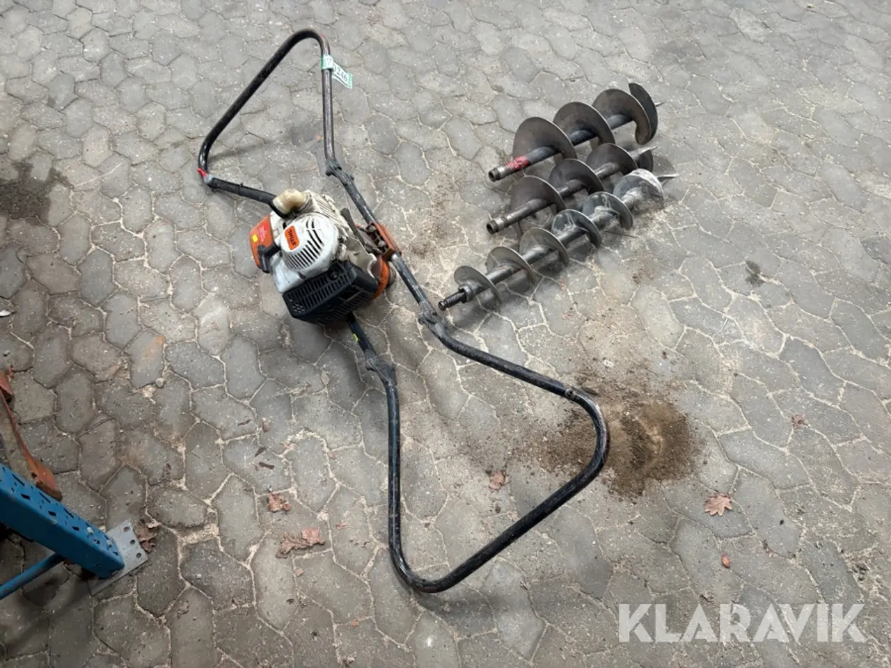 Billede 5 - Pælebor Stihl 4308 med 3 bor