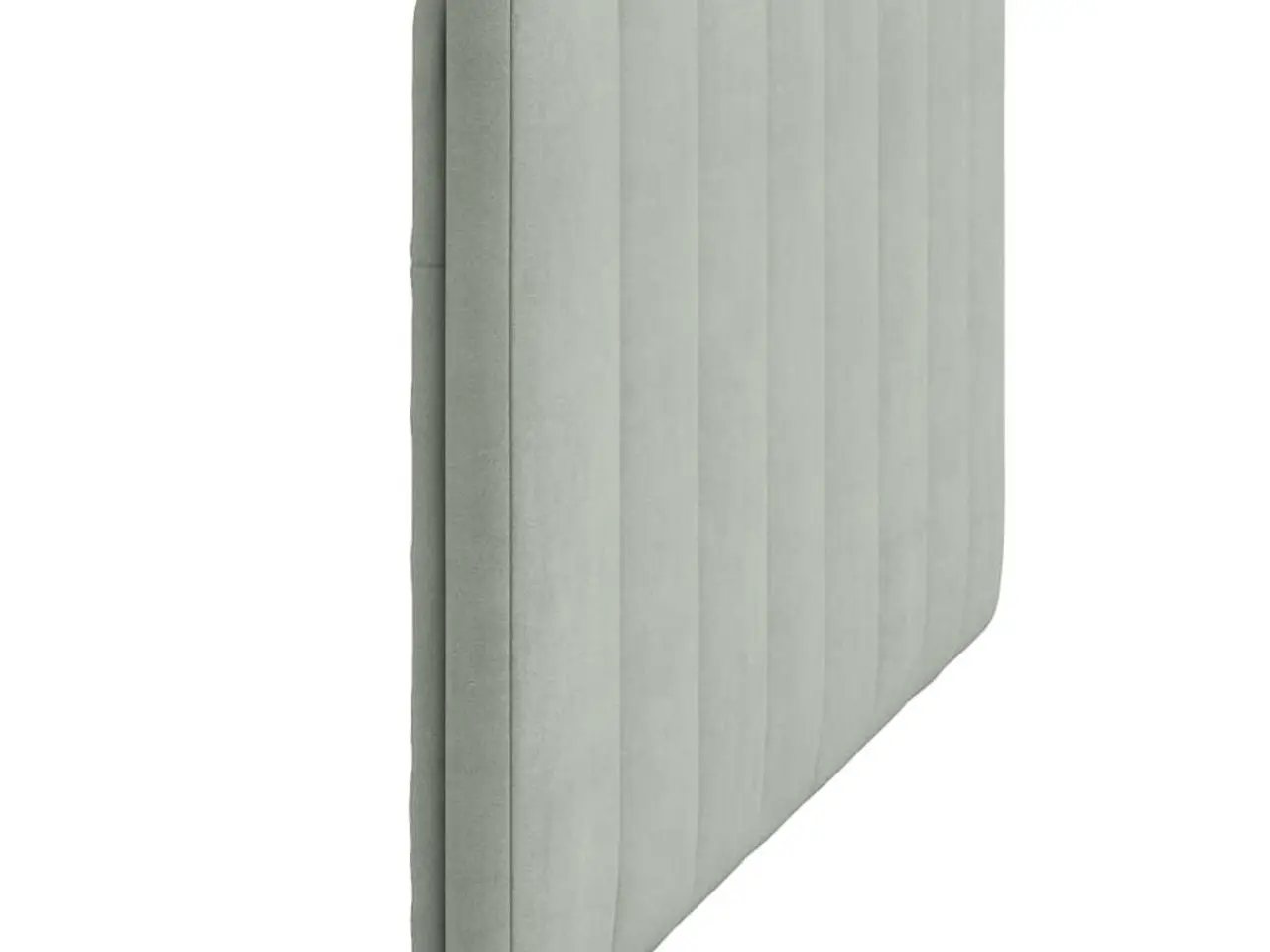 Billede 6 - Gavlpude Hanko 160 cm - velour, lysegrå