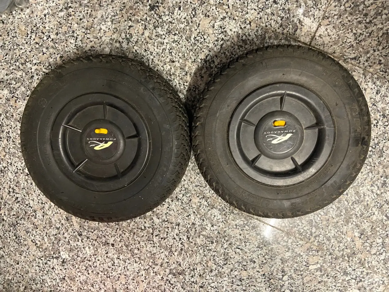 Billede 1 - Gummihjul til Powakaddy