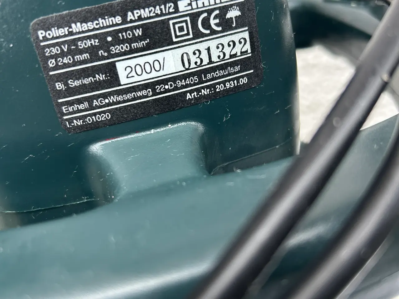 Billede 3 - Polermaskine 500W